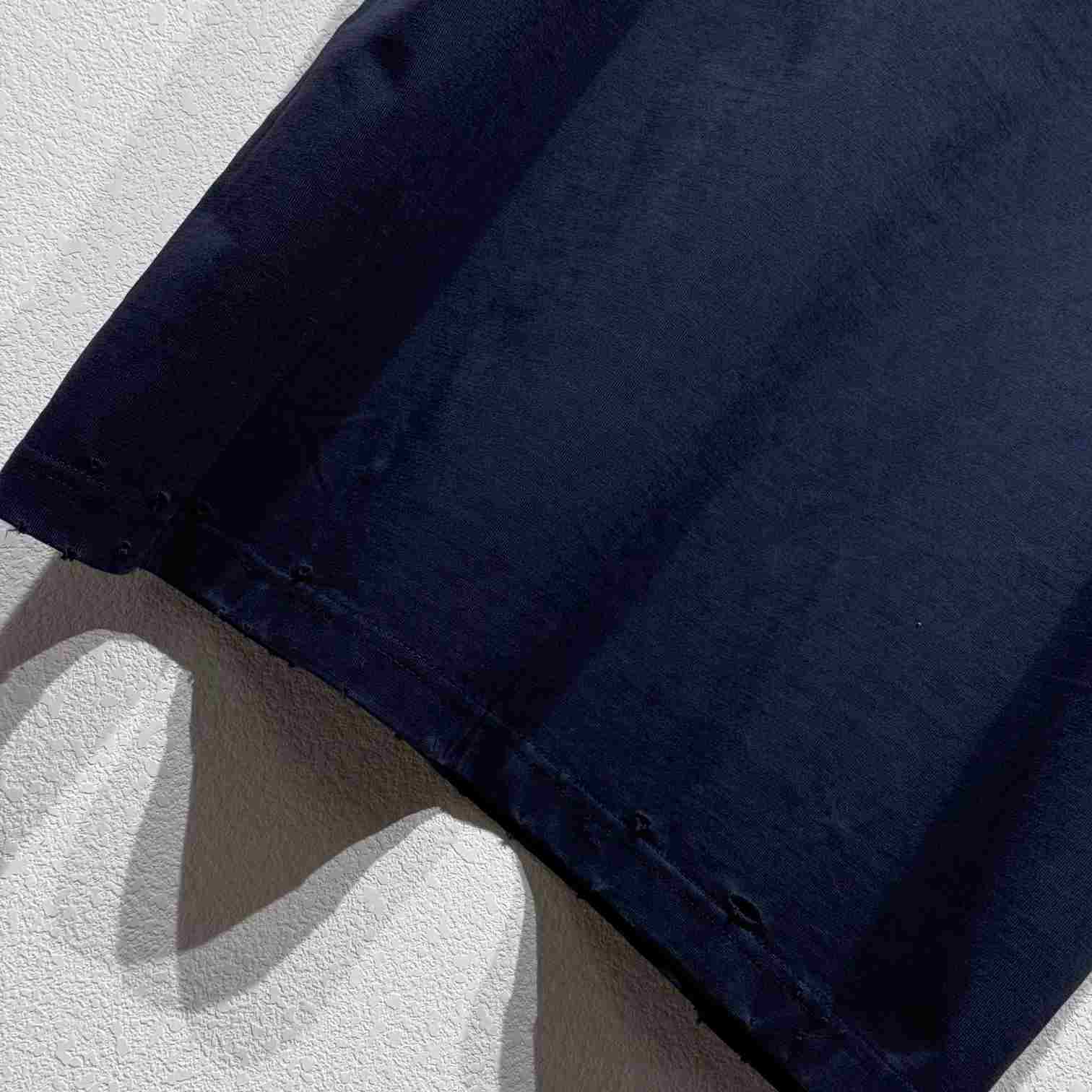 Balenciaga 3B Liquefied T-Shirt Oversized In Faded Black - 