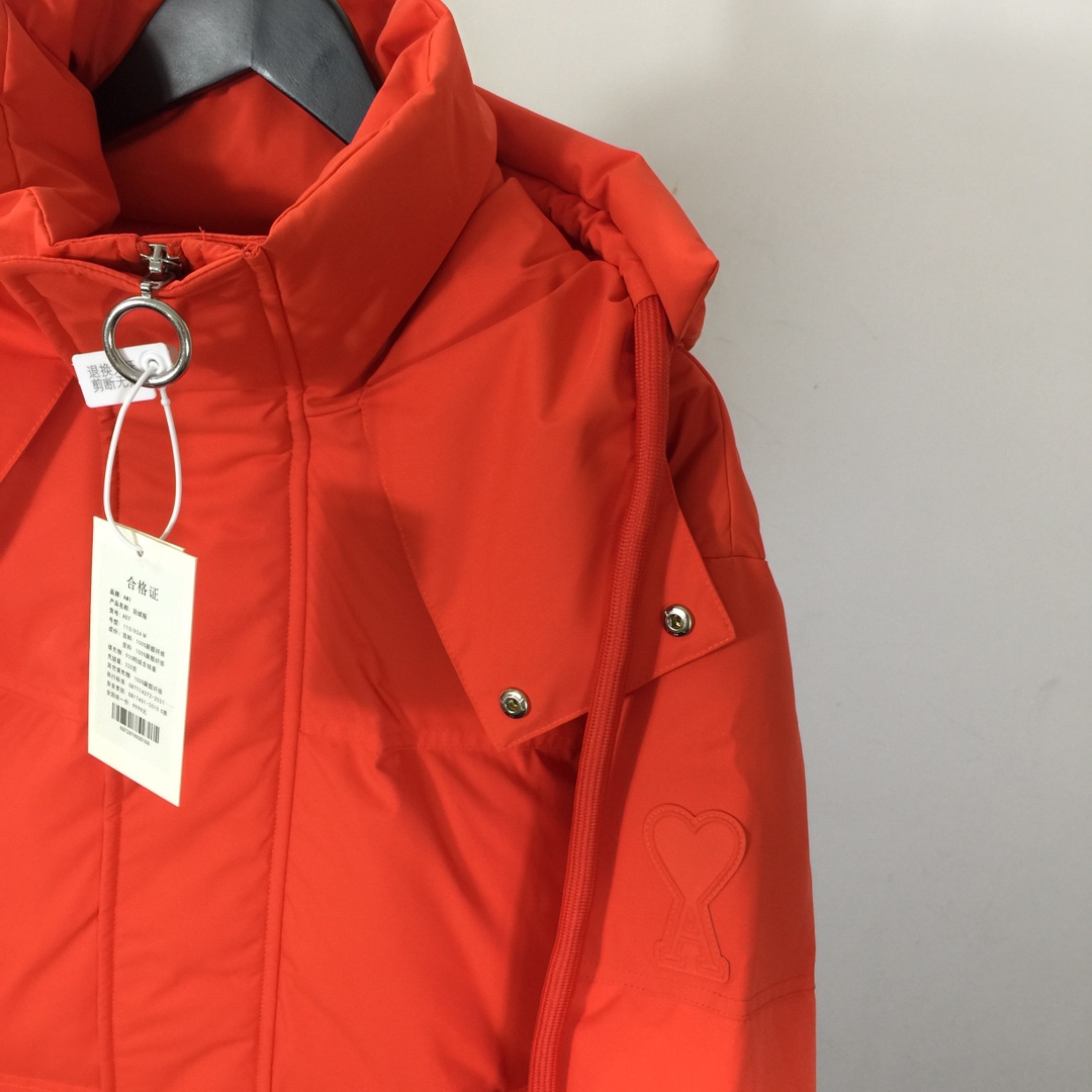 Ami De Coeur Patch Down Jacket - PerfectKickZ