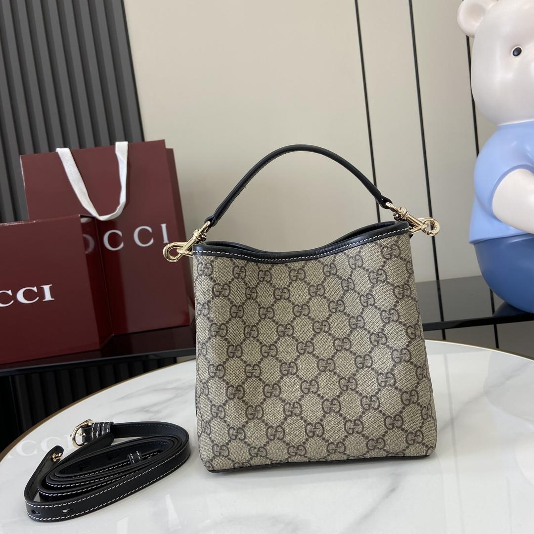 Gucci GG Emblem Mini Shoulder Bag  - PerfectKickZ