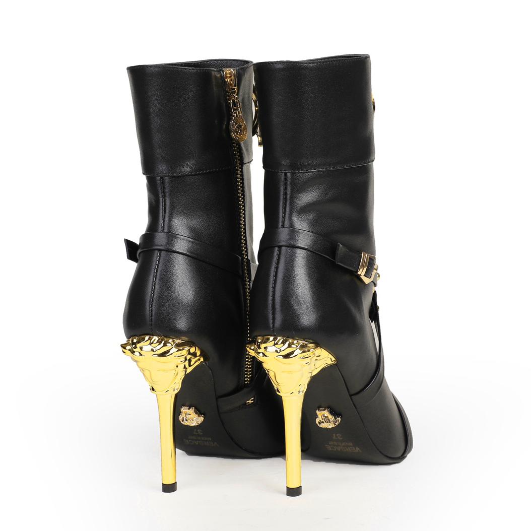 Versace Leather Ankle Boots - PerfectKickZ
