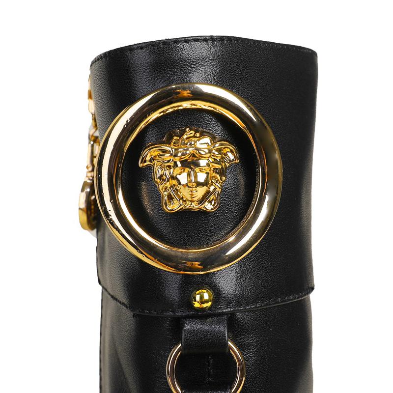 Versace Leather Ankle Boots - PerfectKickZ