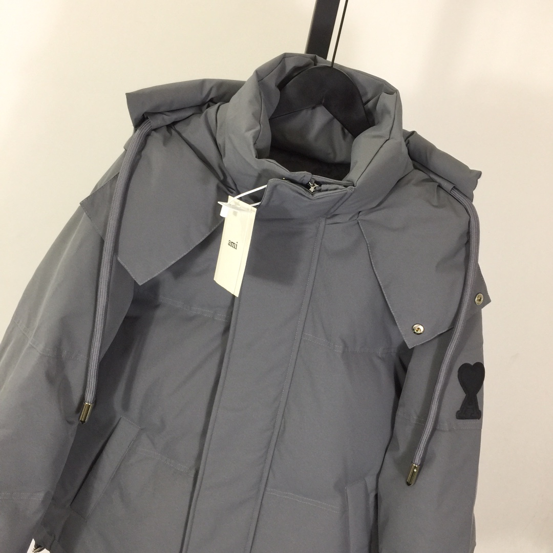 Ami De Coeur Patch Down Jacket - PerfectKickZ
