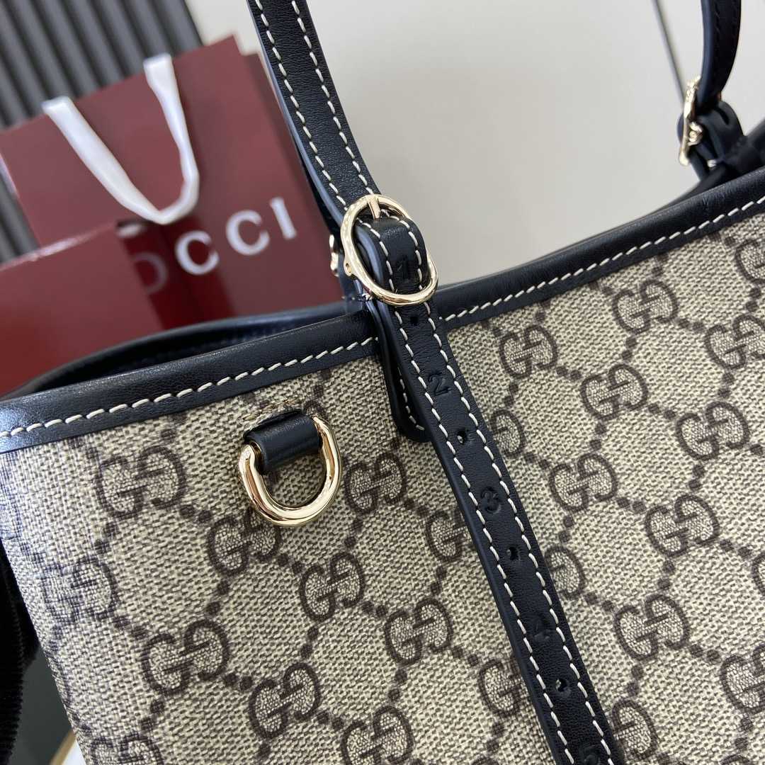 Gucci GG Emblem Small Tote Bag - PerfectKickZ