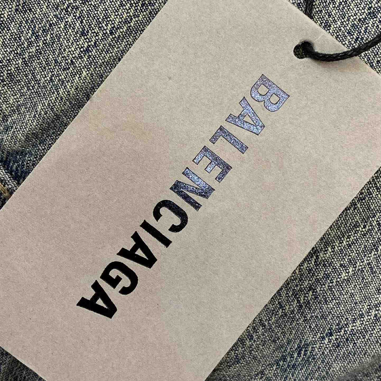 Balenciaga Y2K Oversized Jacket In Light Blue - PerfectKickZ