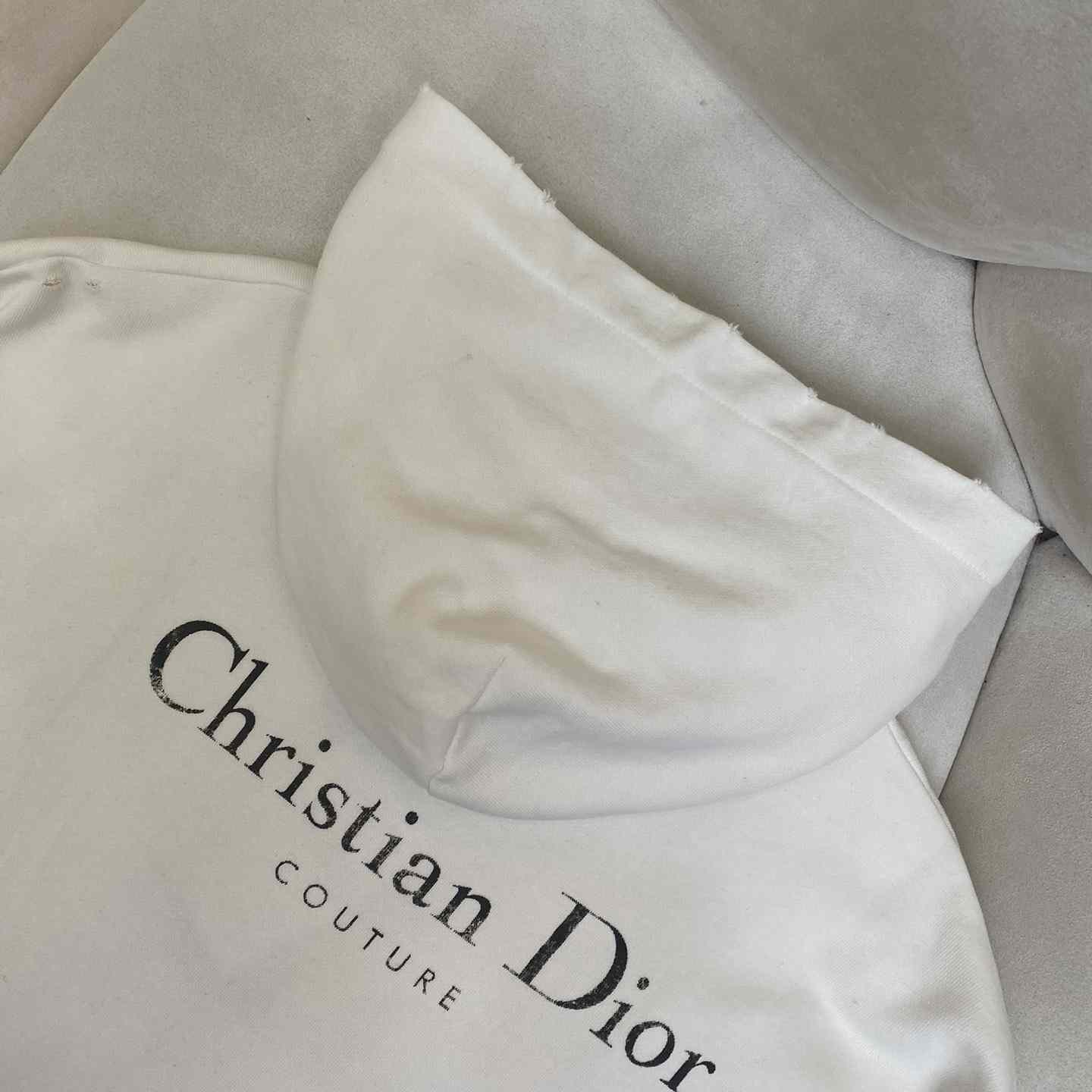 Christian Dior Couture Hooded Lined Sweatshirt  - PerfectKickZ