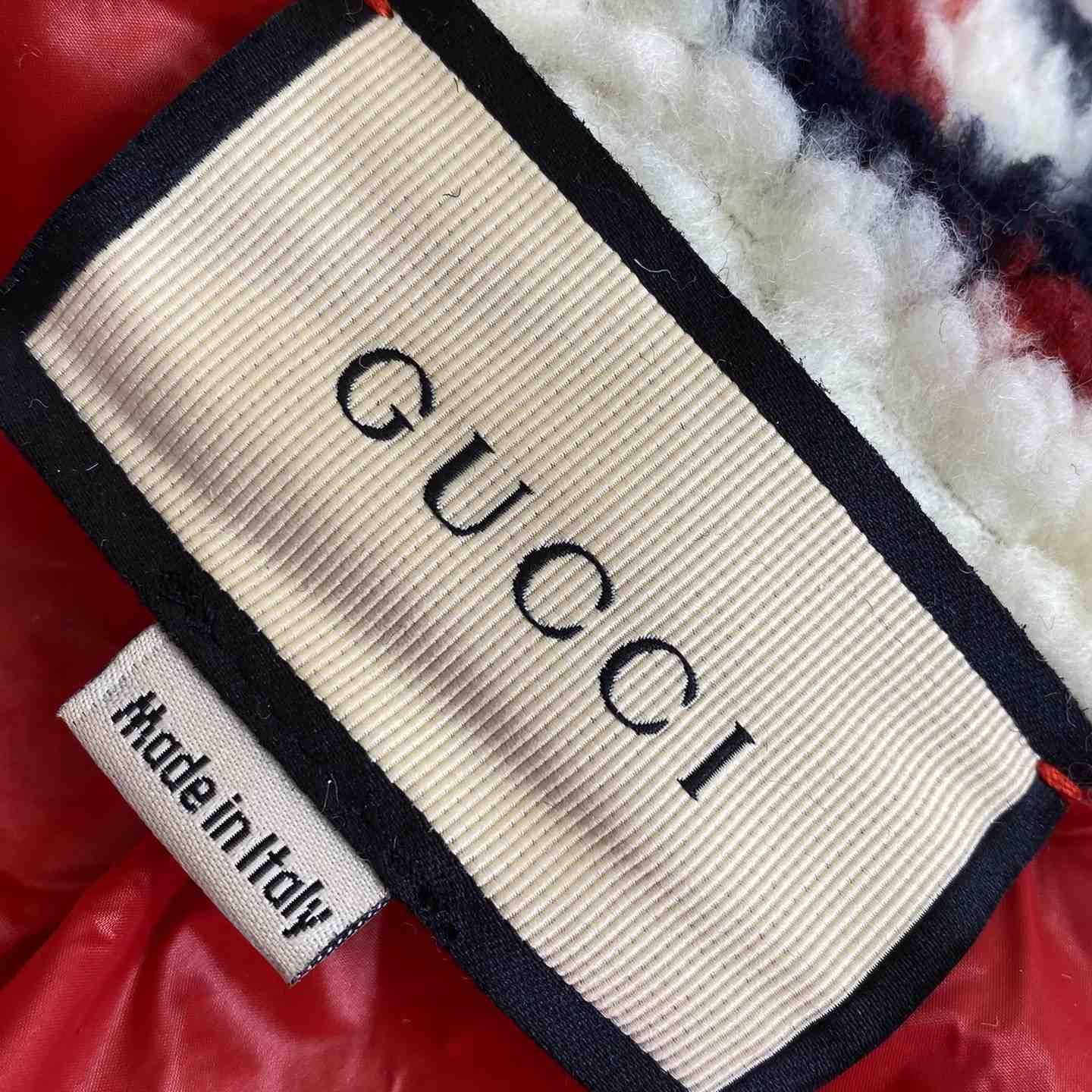 Gucci GG Wool Fleece Jacquard Zip Jacket - PerfectKickZ