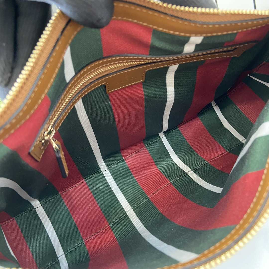 Gucci GG Emblem Large Shoulder Bag - PerfectKickZ