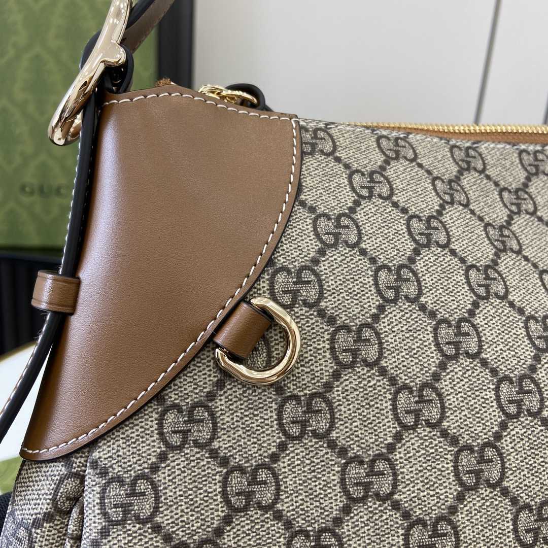 Gucci GG Emblem Large Shoulder Bag - PerfectKickZ