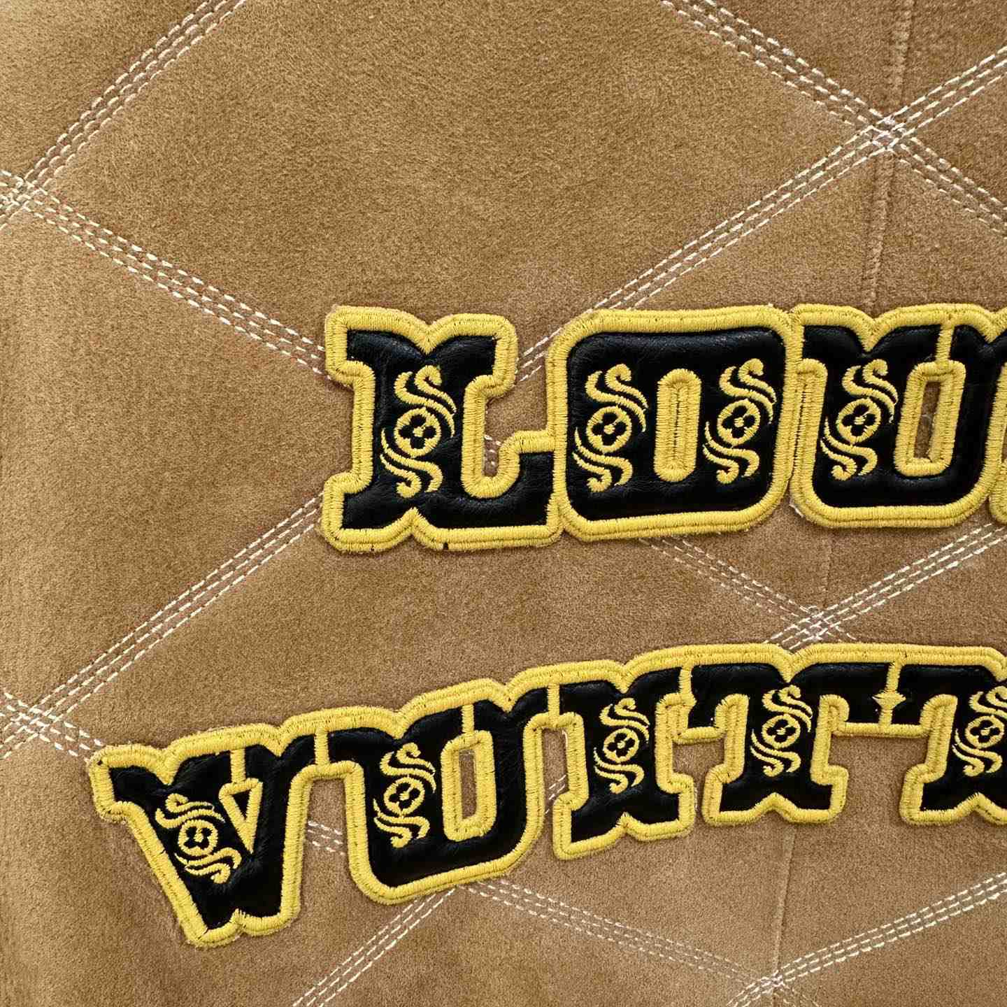 Louis Vuitton Embroidered Shearling Workwear Blouson   1AFXIM - PerfectKickZ