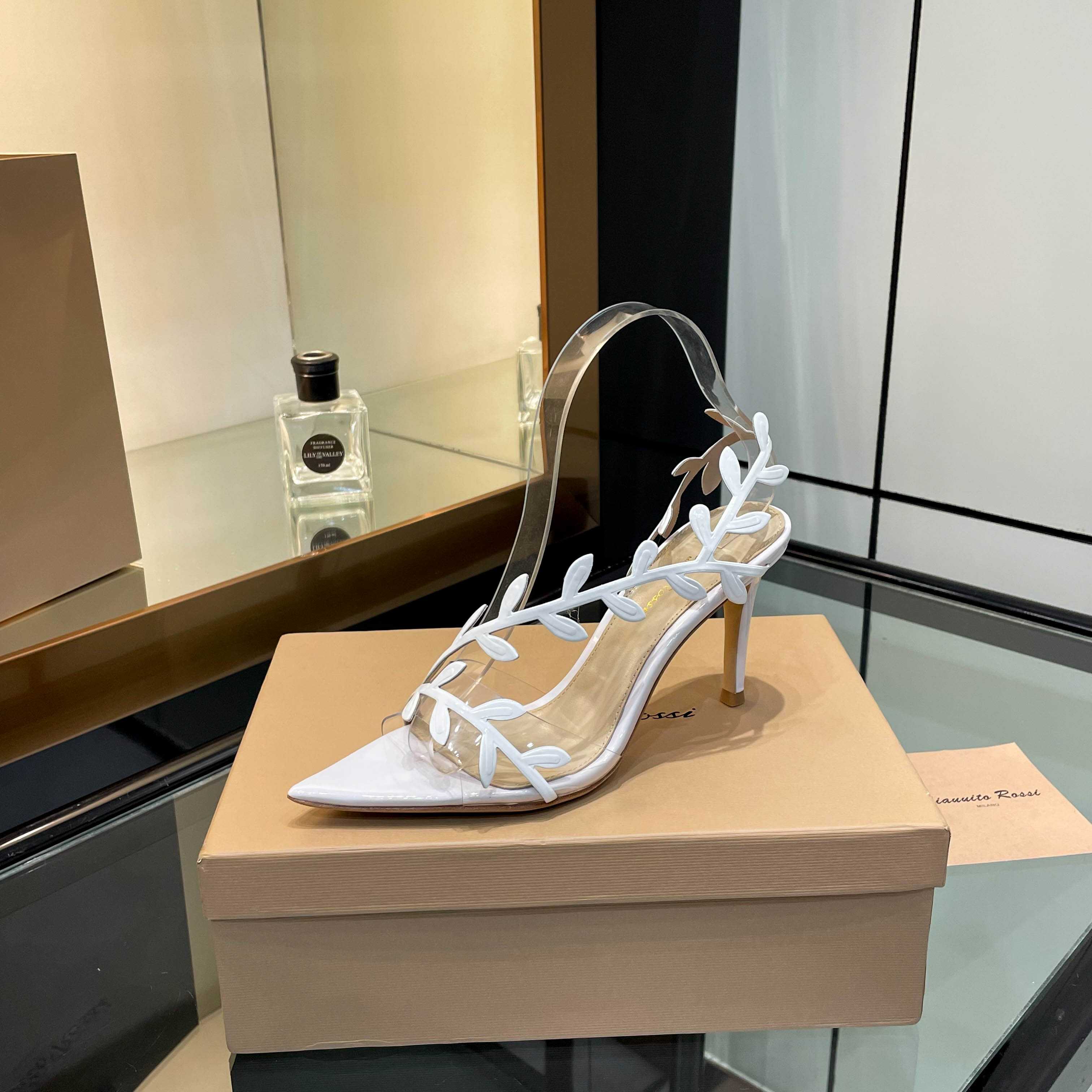 Gianvito Rossi 105mm Flavia Sandals - PerfectKickZ