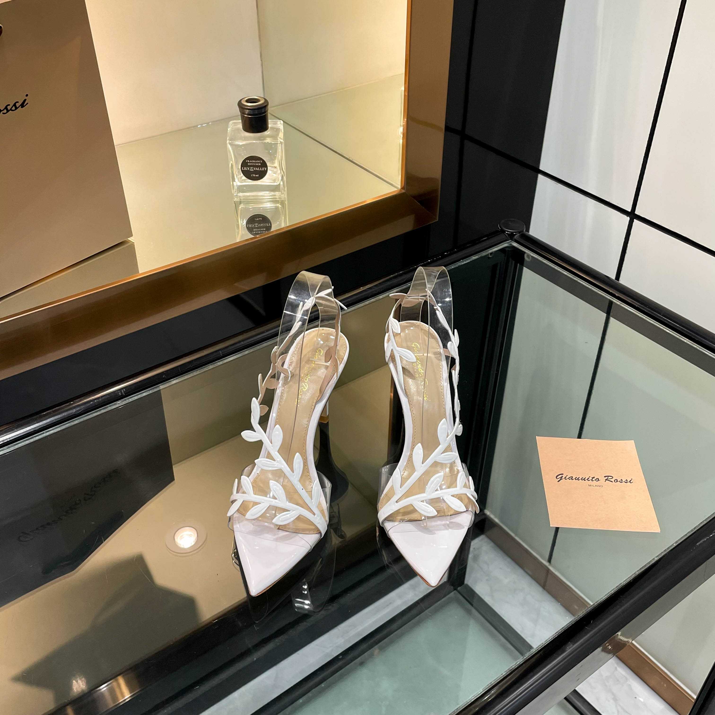Gianvito Rossi 105mm Flavia Sandals - PerfectKickZ