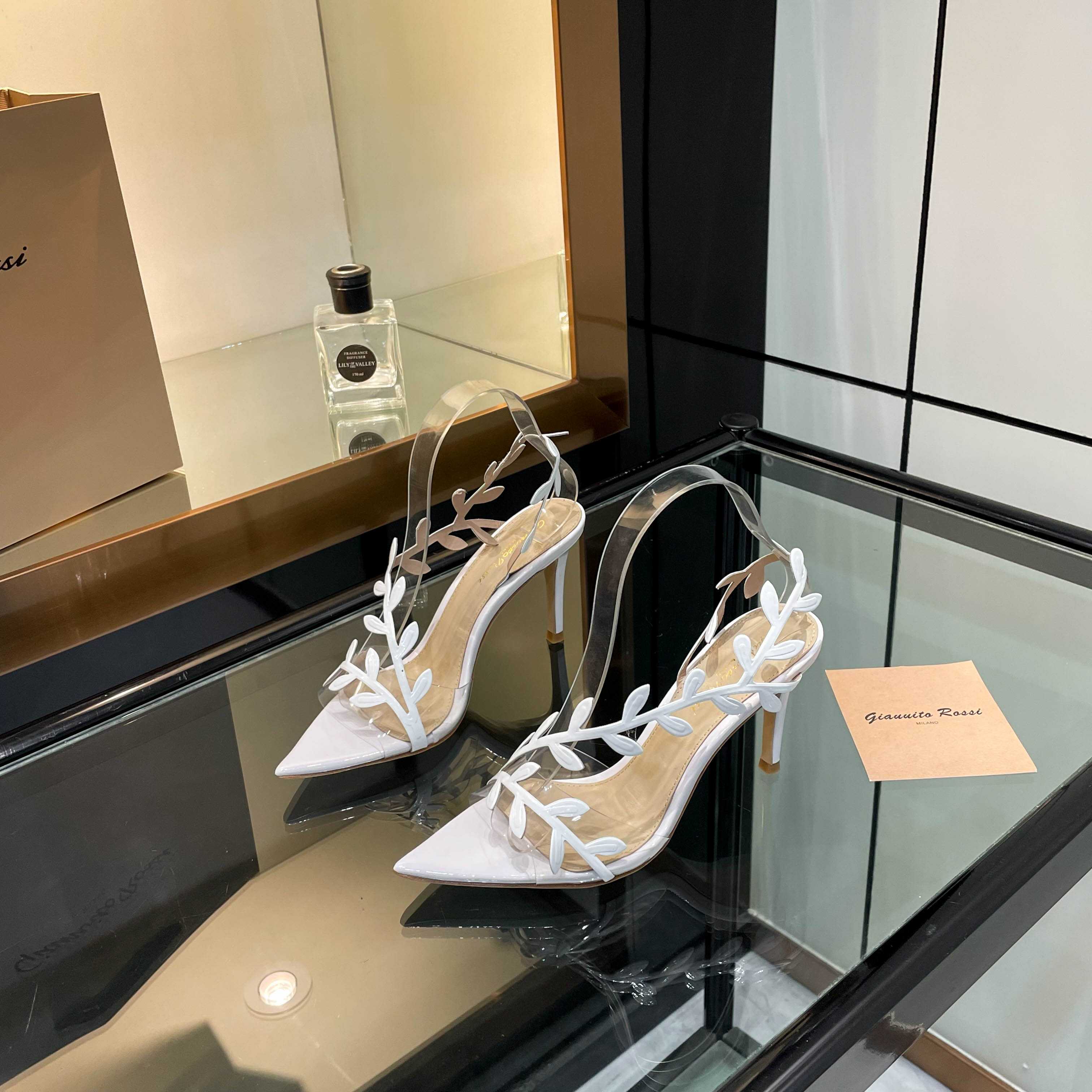 Gianvito Rossi 105mm Flavia Sandals - PerfectKickZ