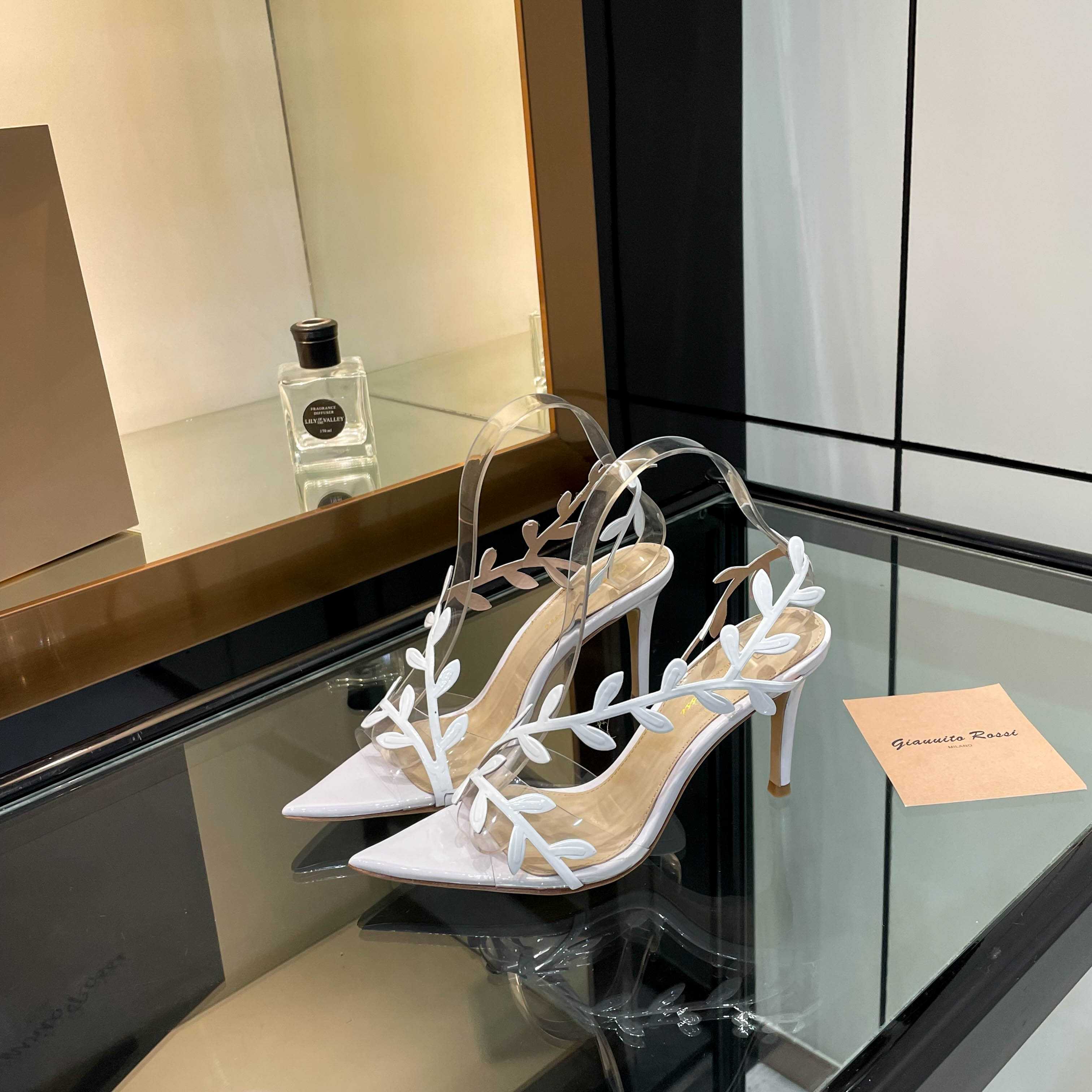 Gianvito Rossi 105mm Flavia Sandals - PerfectKickZ