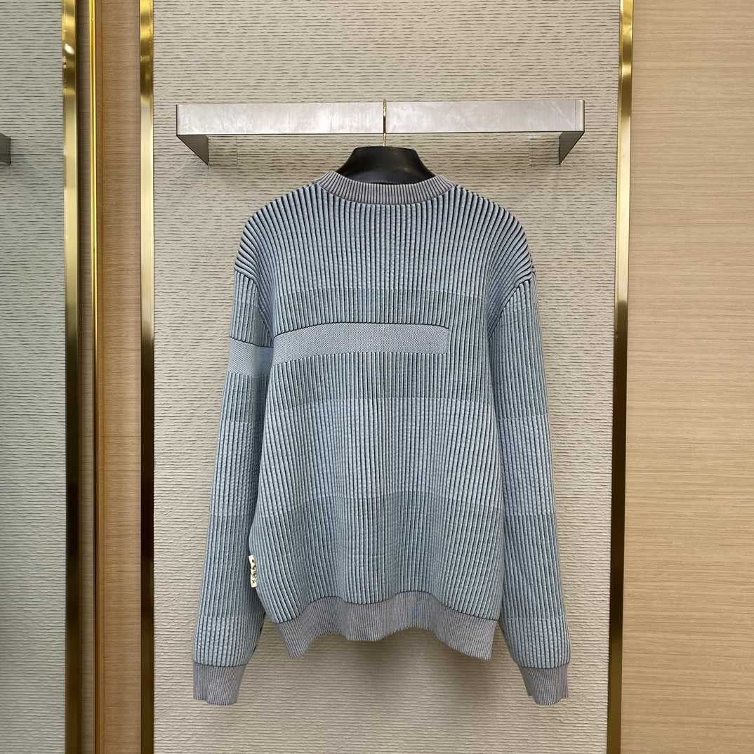 Louis Vuitton LV x Park Seo-Bo Jacquard Cotton Crewneck   - PerfectKickZ