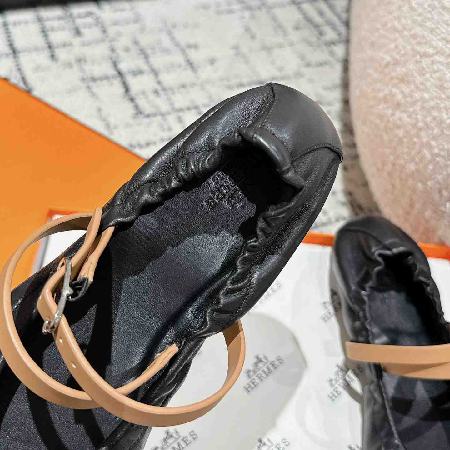 Hermes Jolly Ballet Flat - PerfectKickZ