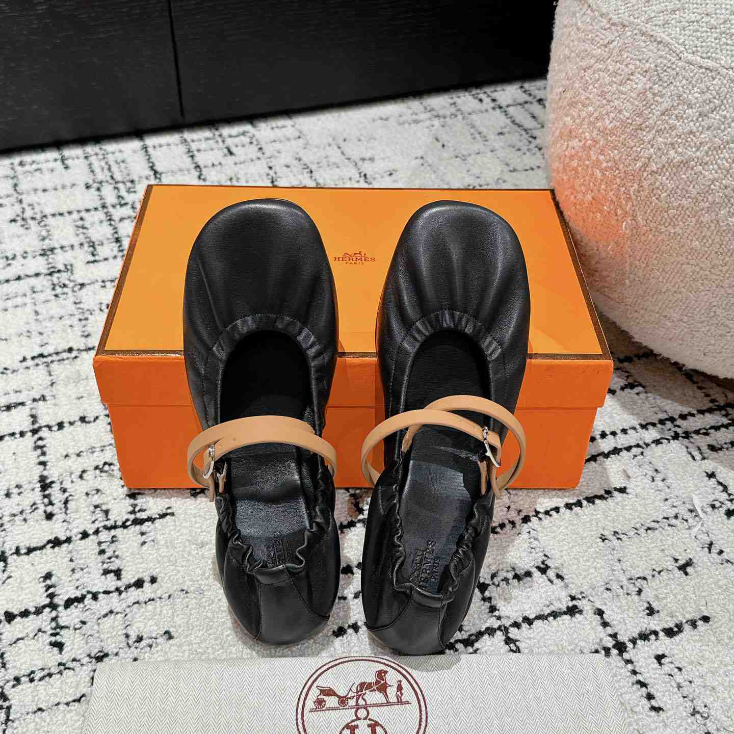 Hermes Jolly Ballet Flat - PerfectKickZ