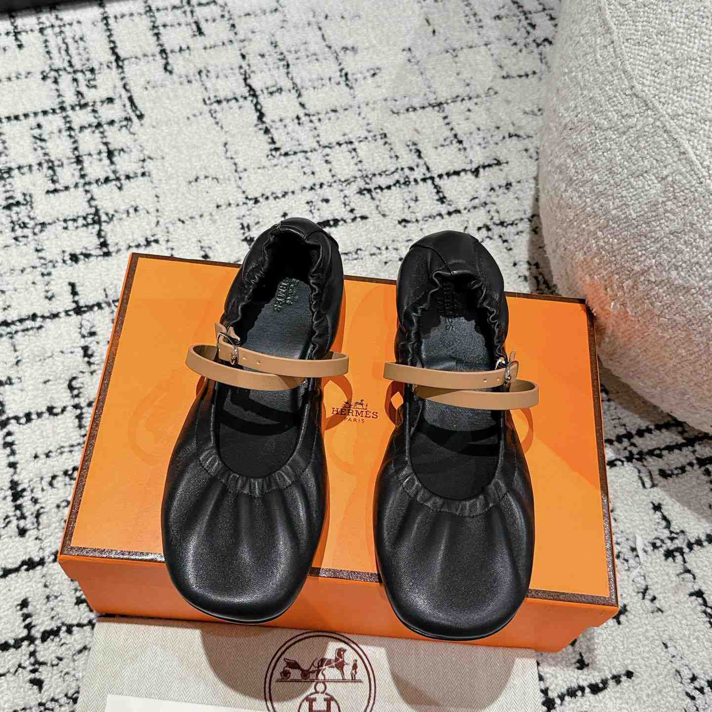 Hermes Jolly Ballet Flat - PerfectKickZ