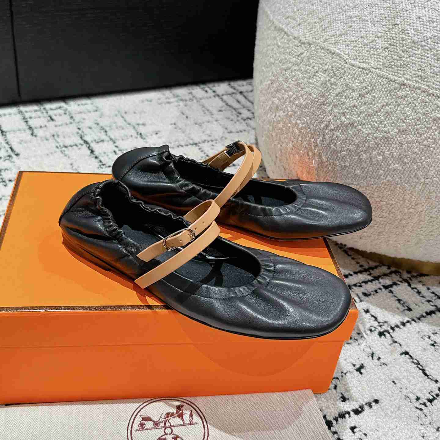 Hermes Jolly Ballet Flat - PerfectKickZ