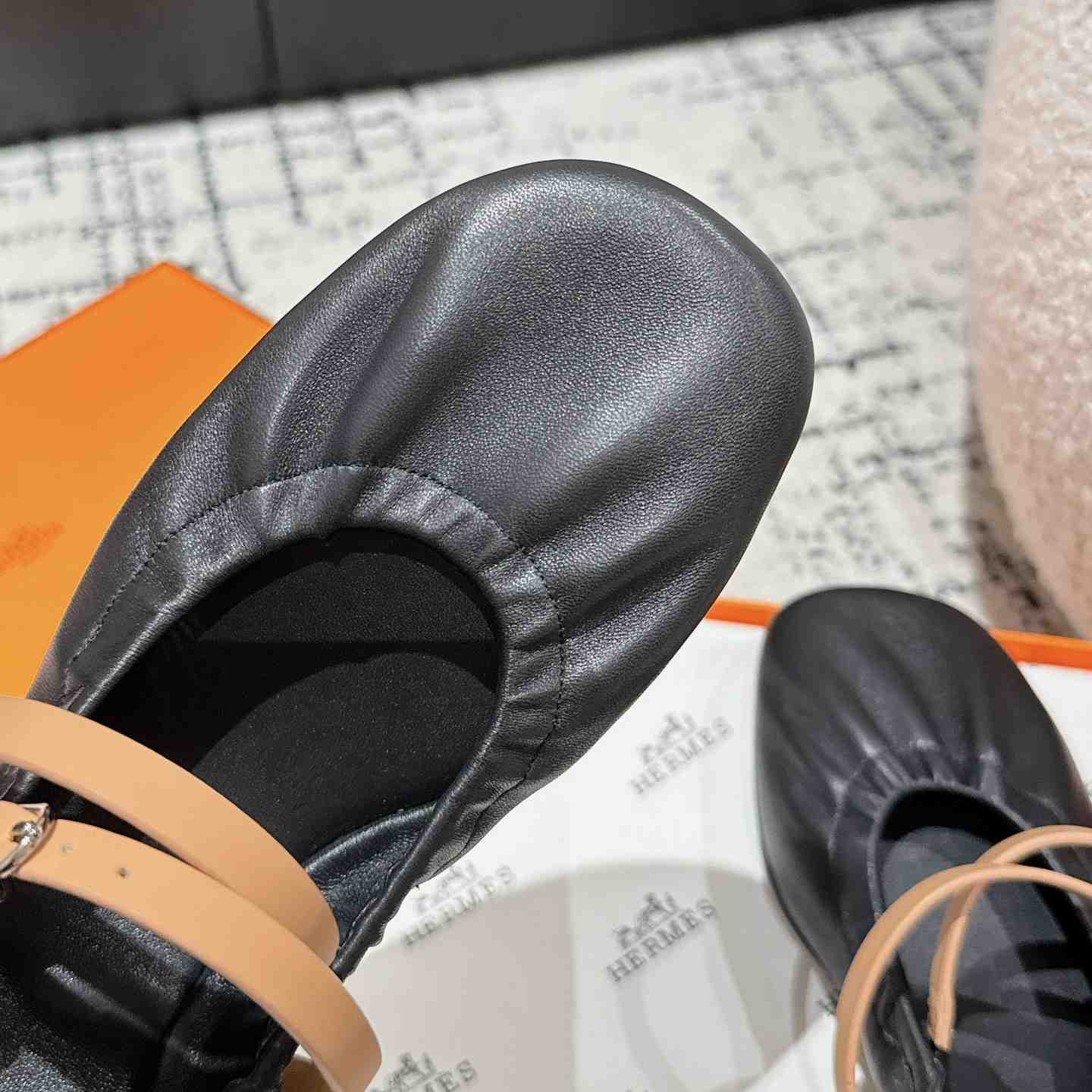 Hermes Jolly Ballet Flat - PerfectKickZ