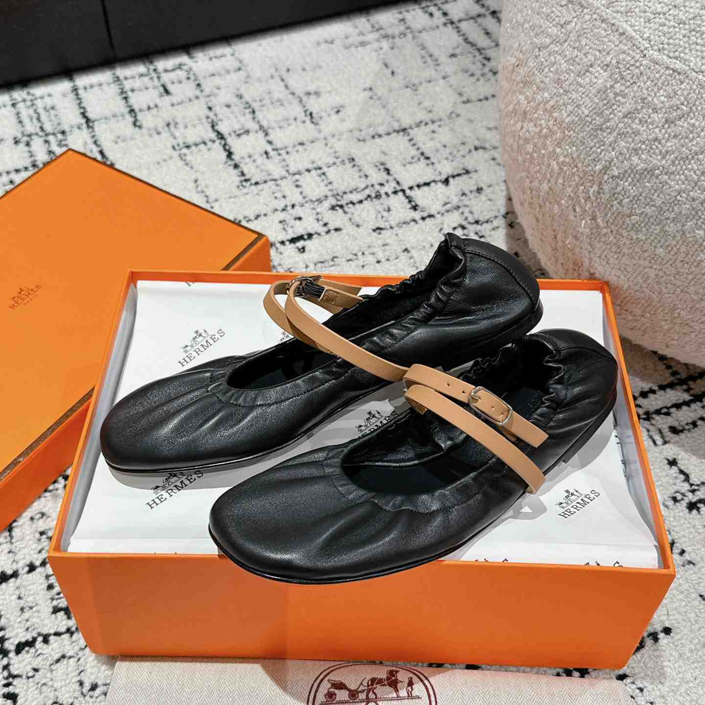 Hermes Jolly Ballet Flat - PerfectKickZ