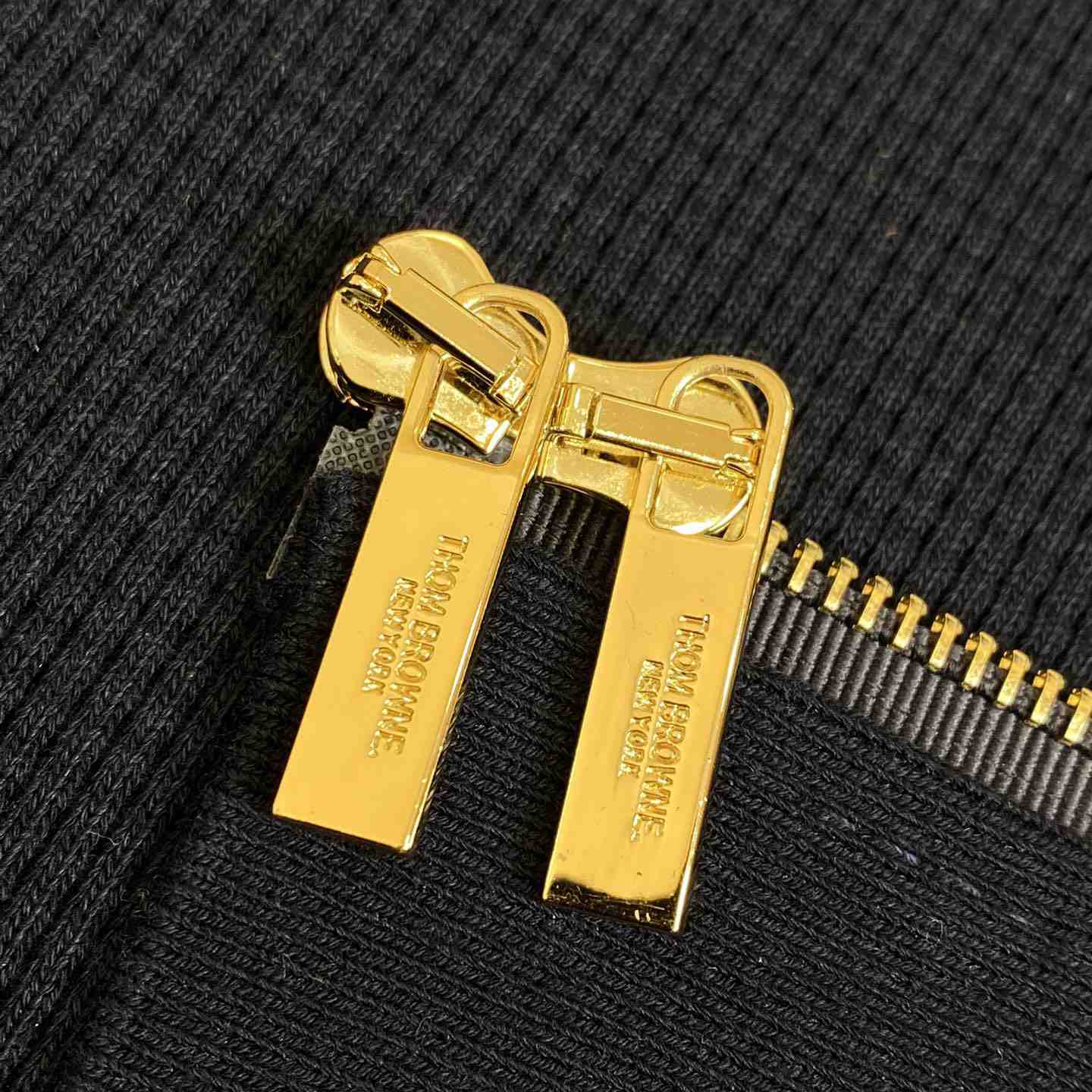 Thom Browne 4-Bar Zip-Up Cashmere Hoodie - PerfectKickZ