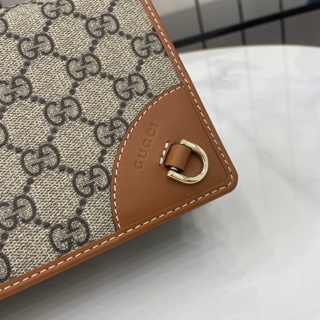 Gucci GG Emblem Super Mini Shoulder Bag - PerfectKickZ