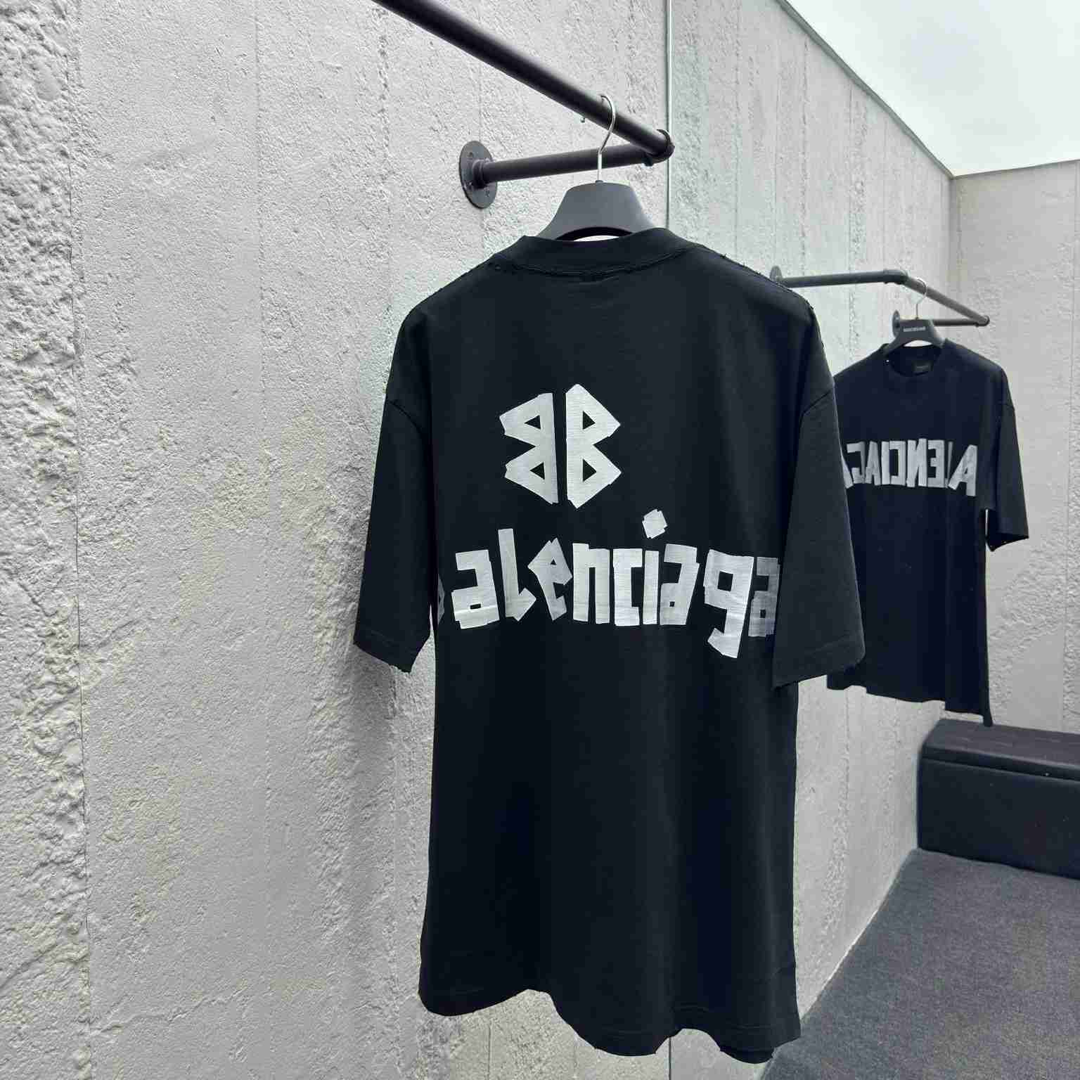 Balenciaga Tape Type T-Shirt  - PerfectKickZ