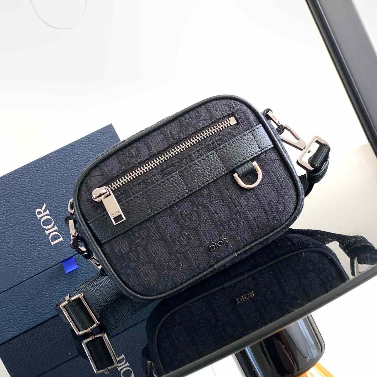 Dior Mini Safari Bag With Strap  - PerfectKickZ