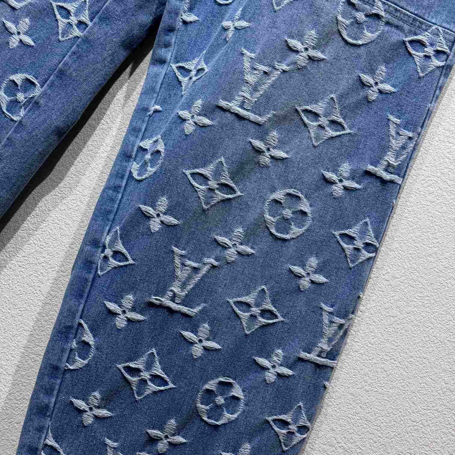 Louis Vuitton Denim Skate Jeans - PerfectKickZ