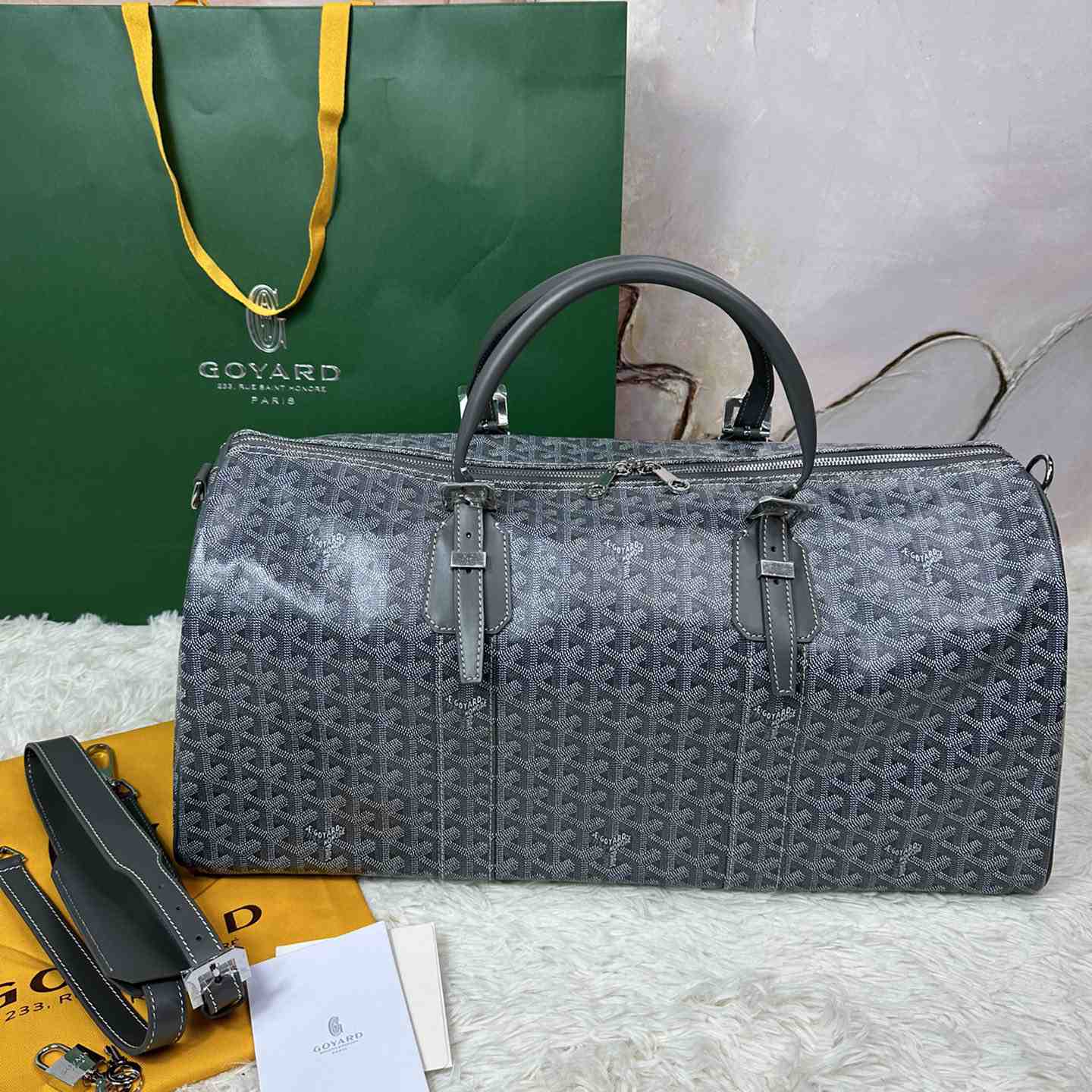 Goyard Boston 50 Bag     50-30-25cm - PerfectKickZ