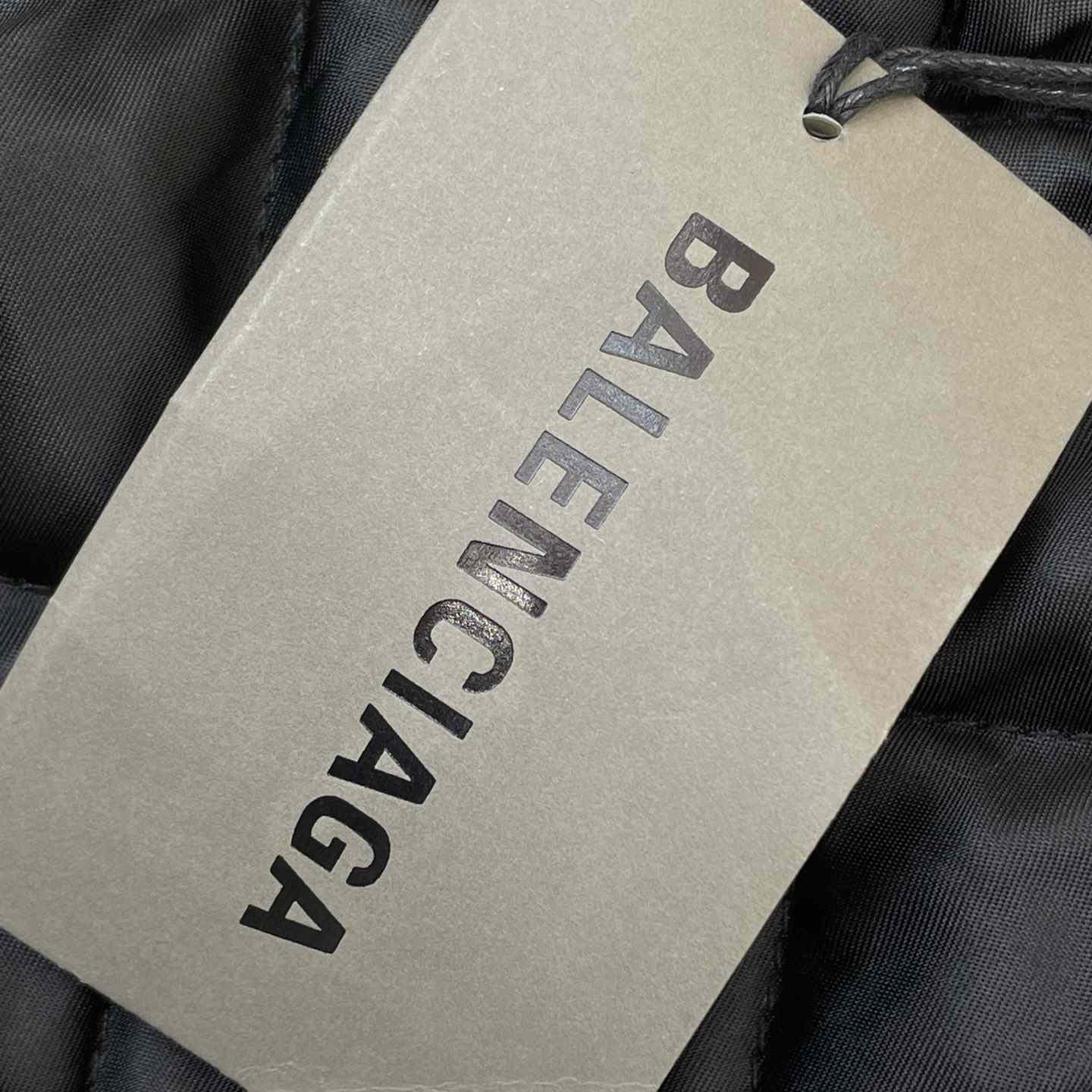 Balenciaga Unity Destroyed Bomber Jacket Black - PerfectKickZ