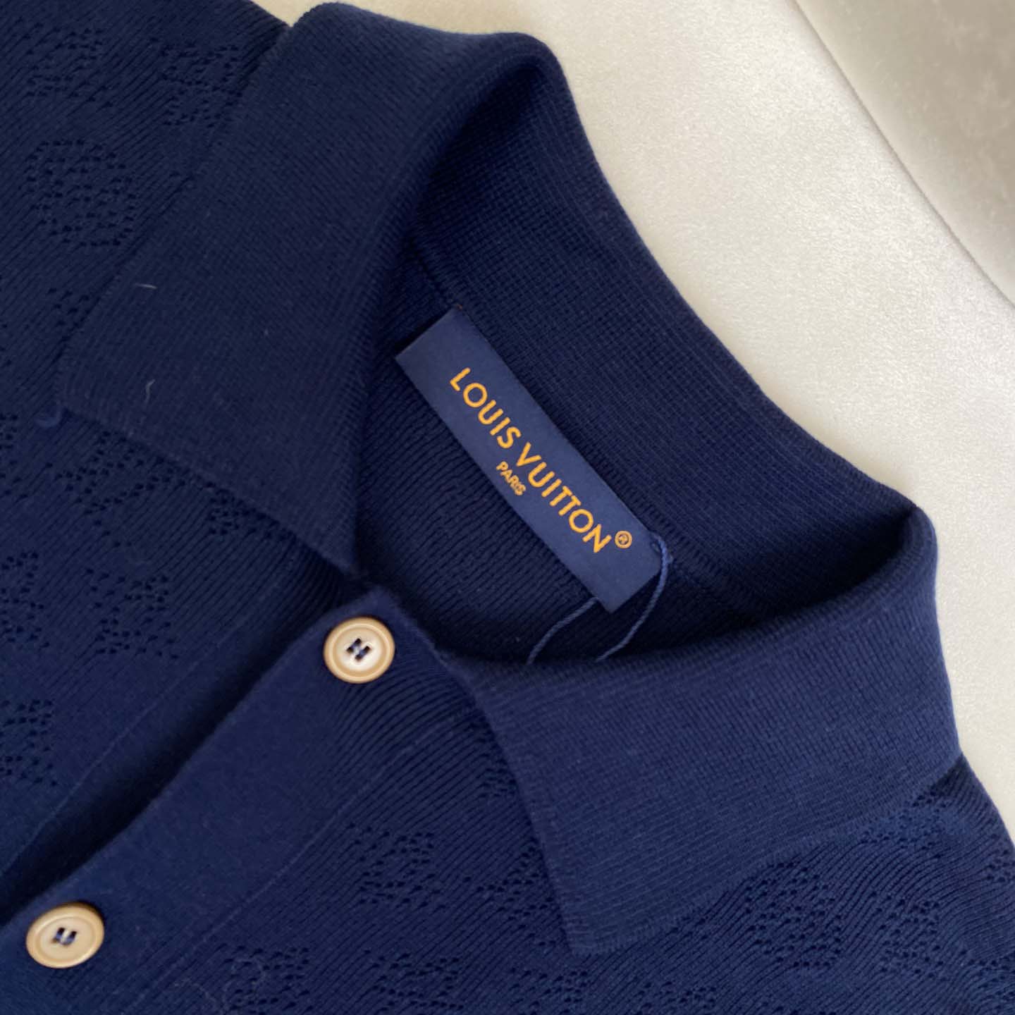 Louis Vuitton Monogram Pointelle Cotton Overshirt - 