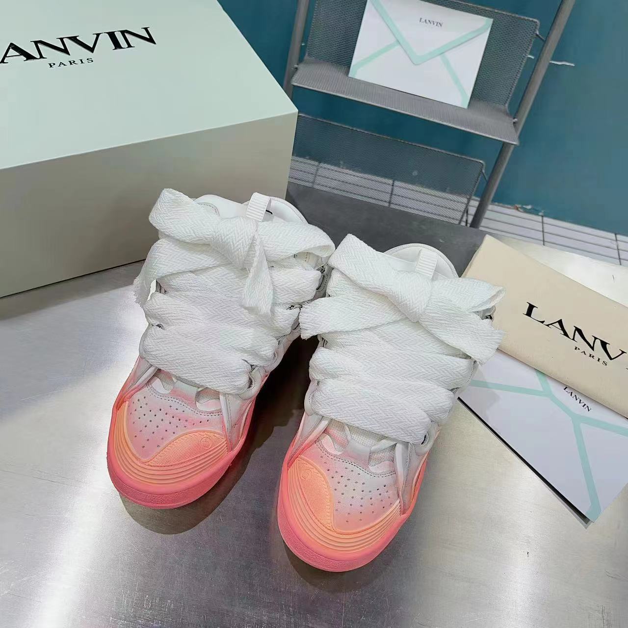 Lanvin Curb Sneakers - PerfectKickZ