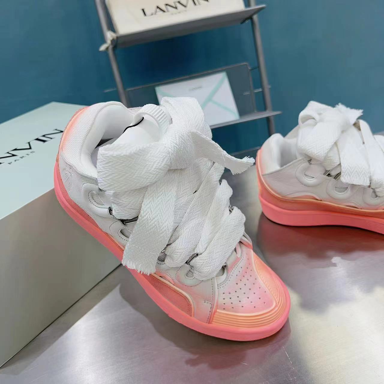 Lanvin Curb Sneakers - PerfectKickZ