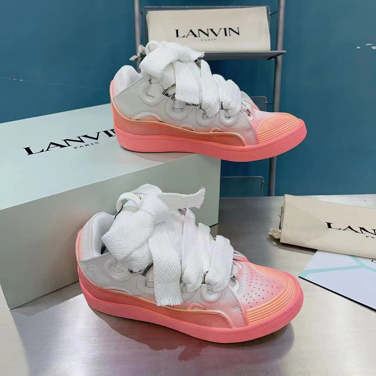 Lanvin Curb Sneakers - PerfectKickZ