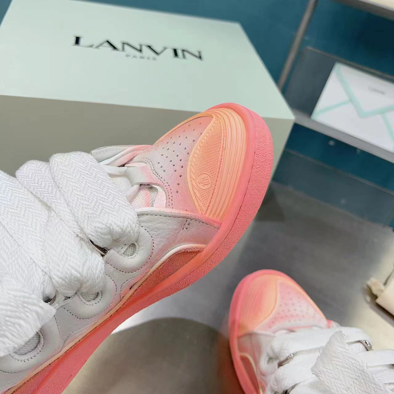 Lanvin Curb Sneakers - PerfectKickZ