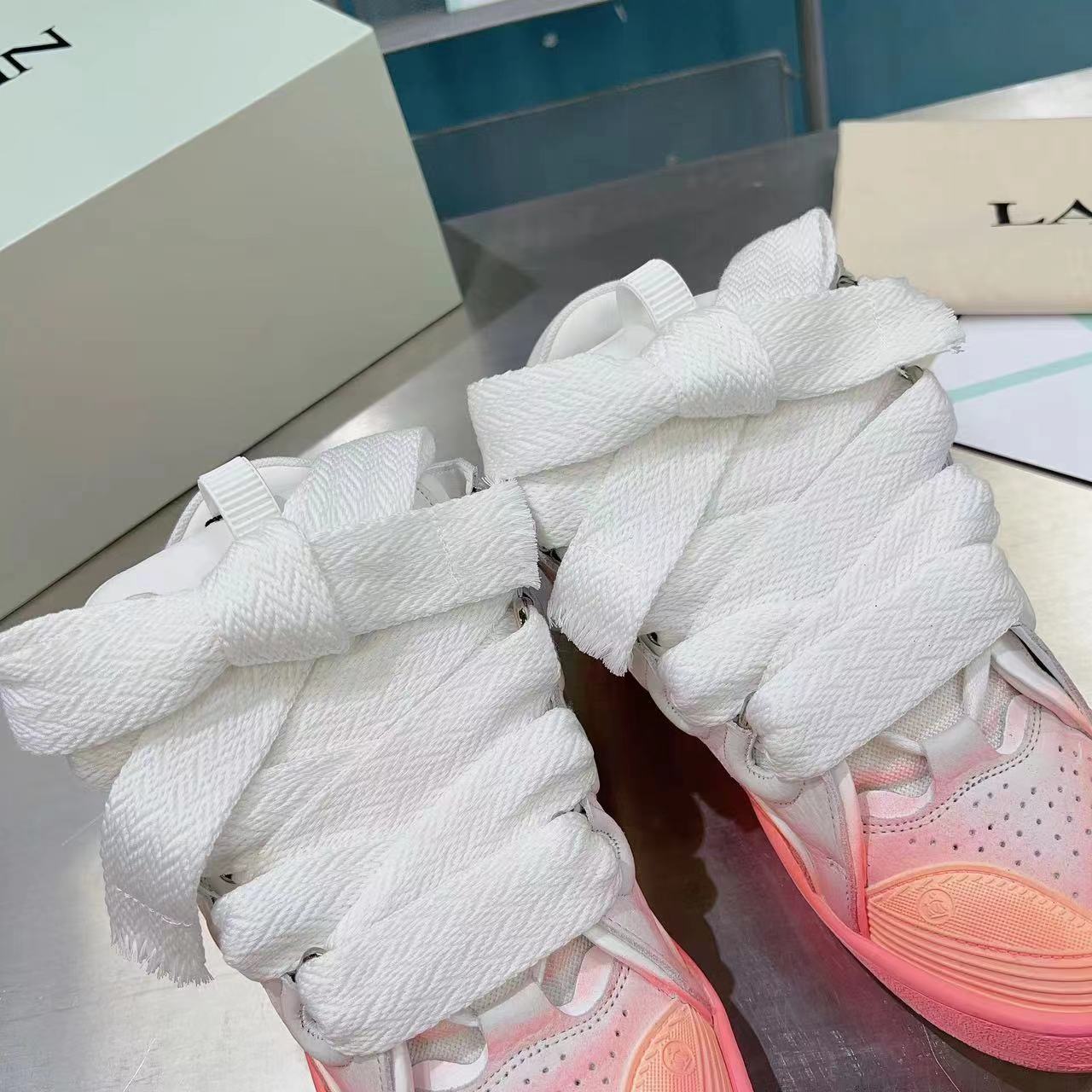 Lanvin Curb Sneakers - PerfectKickZ