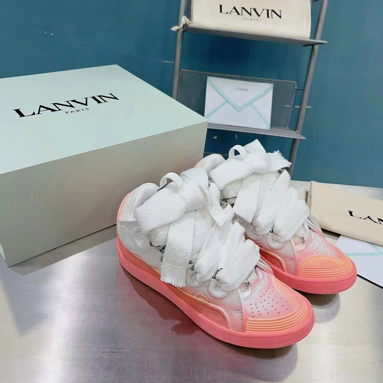 Lanvin Curb Sneakers - PerfectKickZ