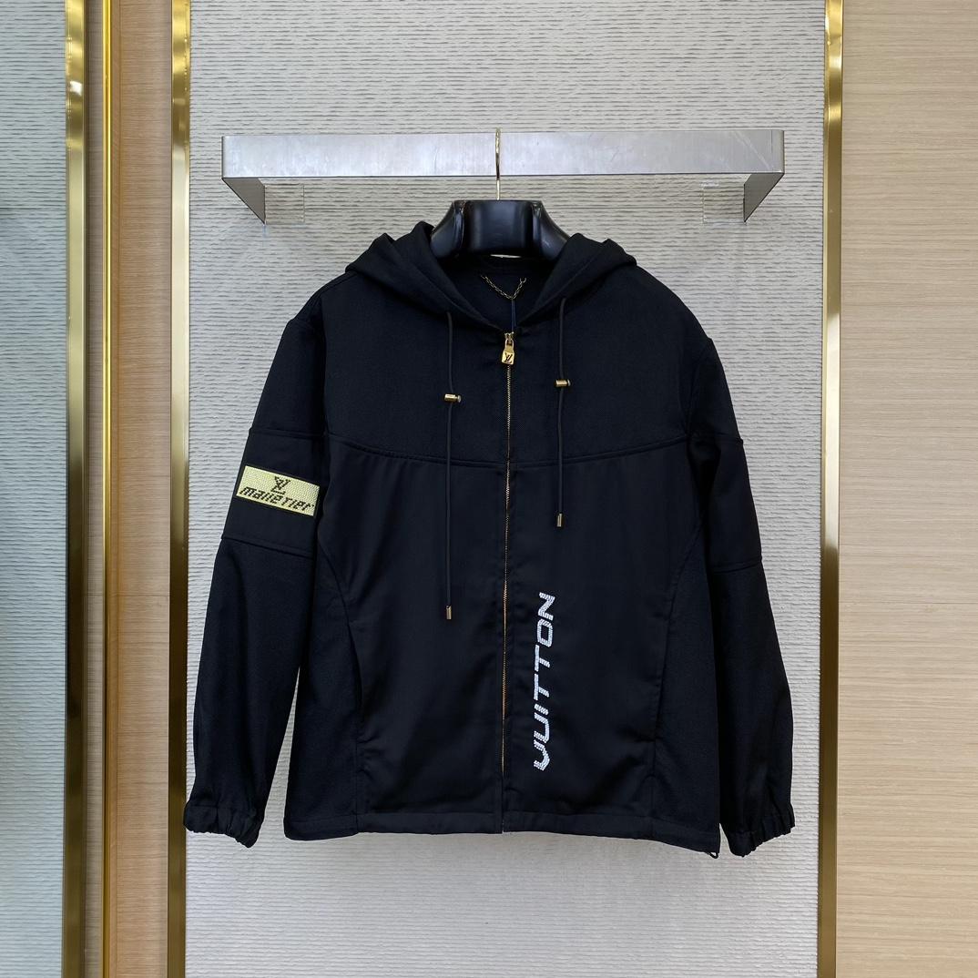 Louis Vuitton Technical Hooded Cotton Blouson   1AFRGI - PerfectKickZ