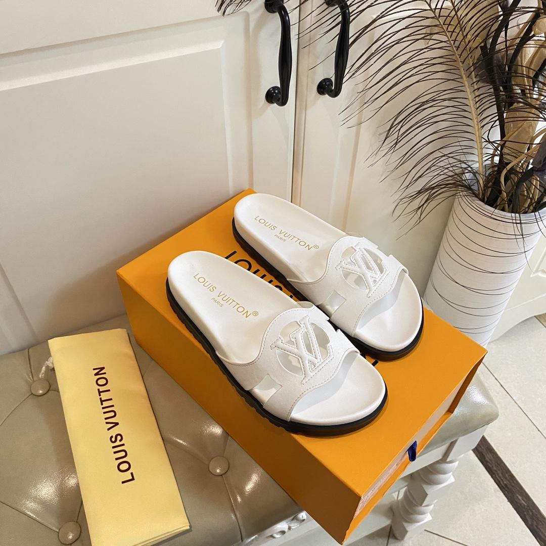 Louis Vuitton LV Isola Flat Comfort Mule   1ACPBM - PerfectKickZ