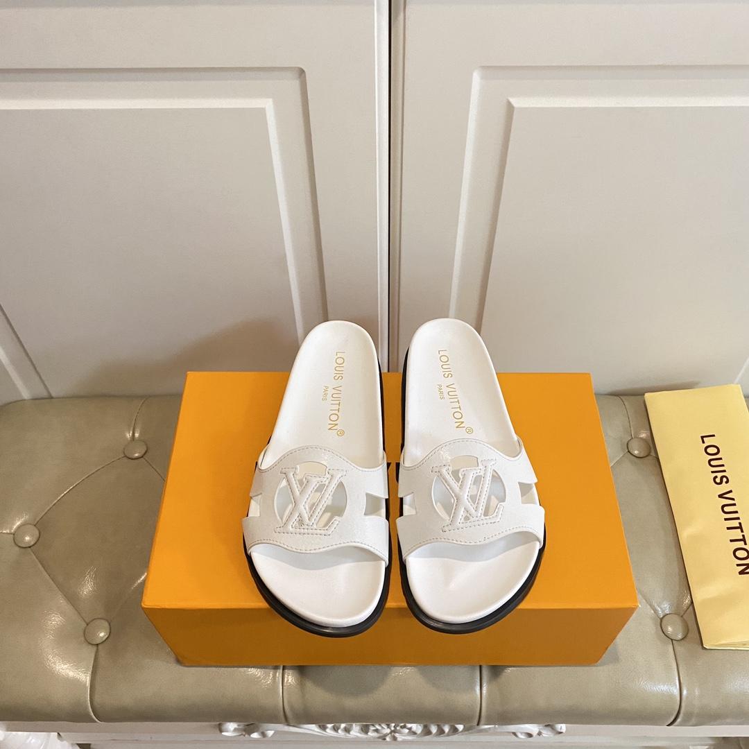 Louis Vuitton LV Isola Flat Comfort Mule   1ACPBM - PerfectKickZ
