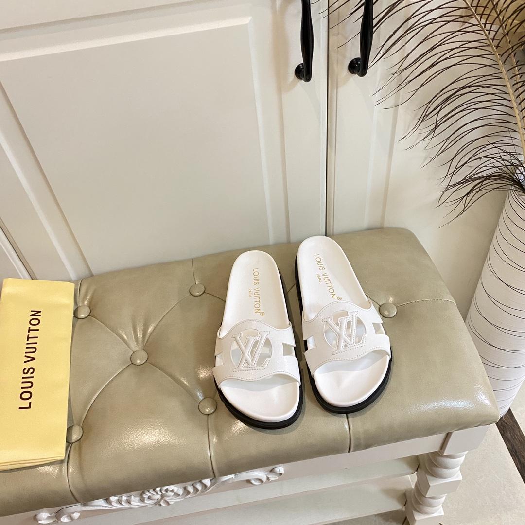 Louis Vuitton LV Isola Flat Comfort Mule   1ACPBM - PerfectKickZ