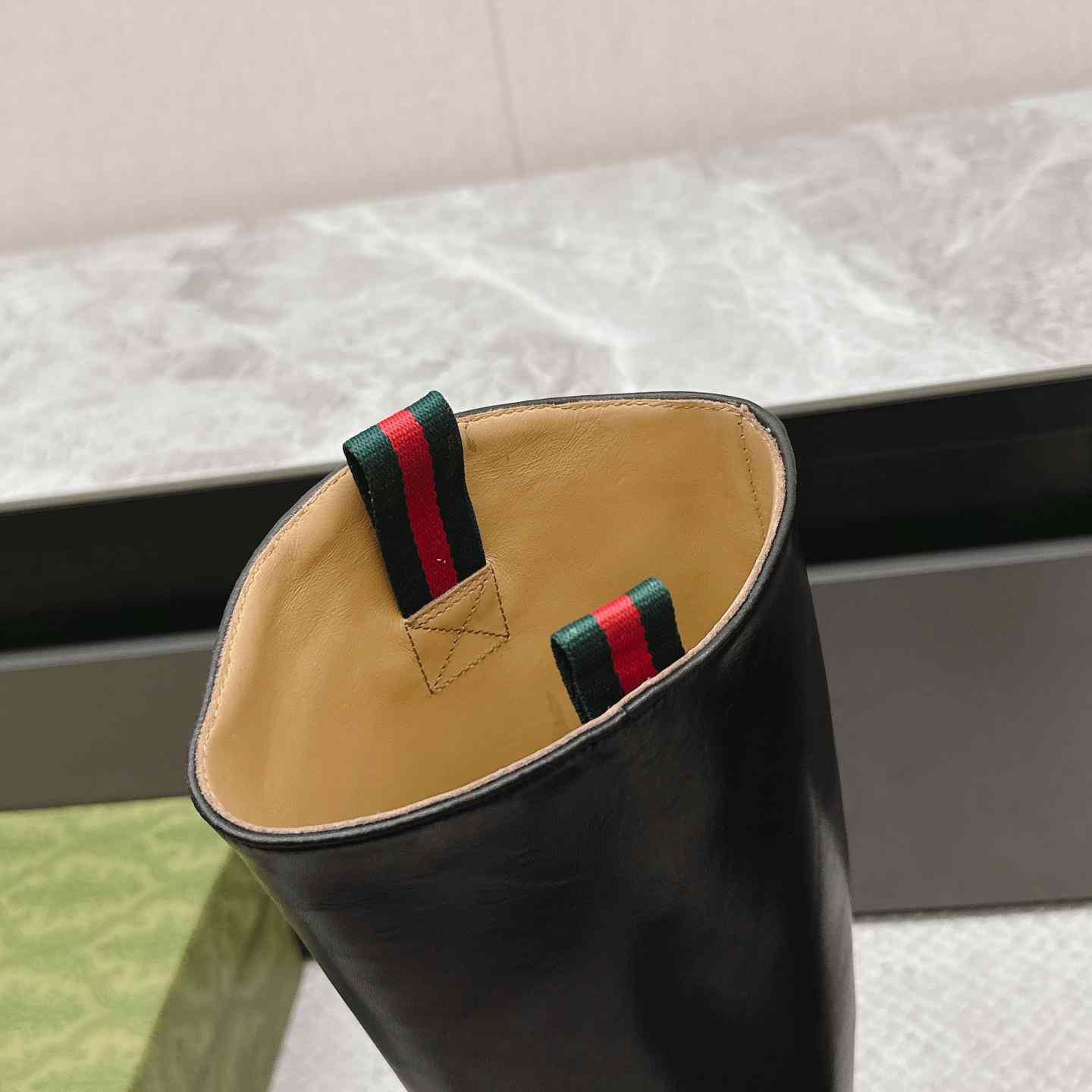 Gucci Women's Slim Horsebit Boot - PerfectKickZ