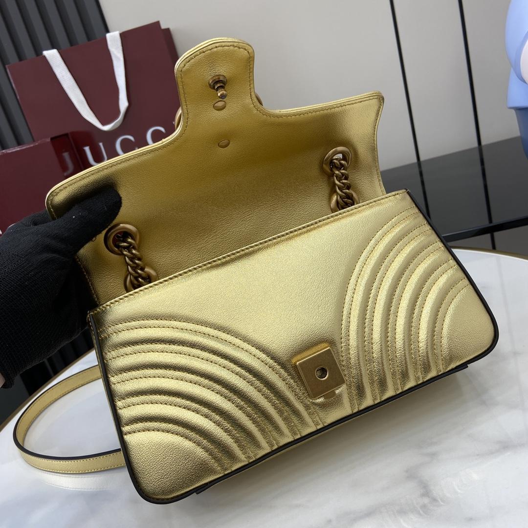 Gucci GG Marmont Small Shoulder Bag - PerfectKickZ