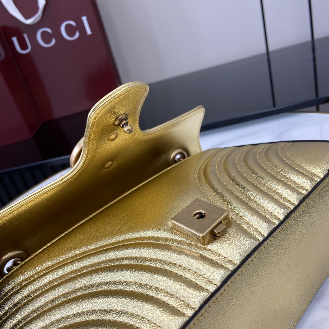 Gucci GG Marmont Small Shoulder Bag - PerfectKickZ