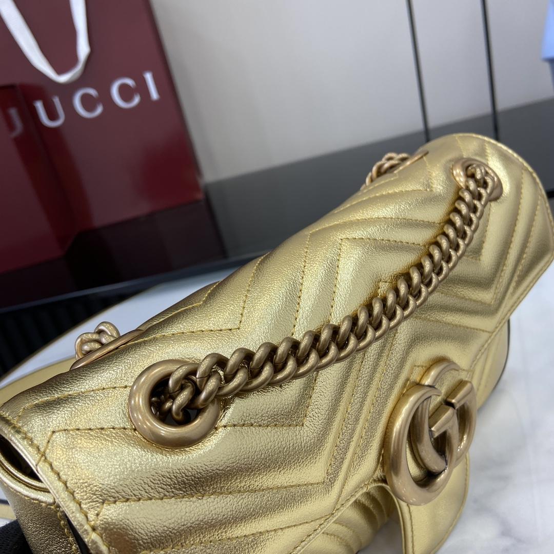 Gucci GG Marmont Small Shoulder Bag - PerfectKickZ