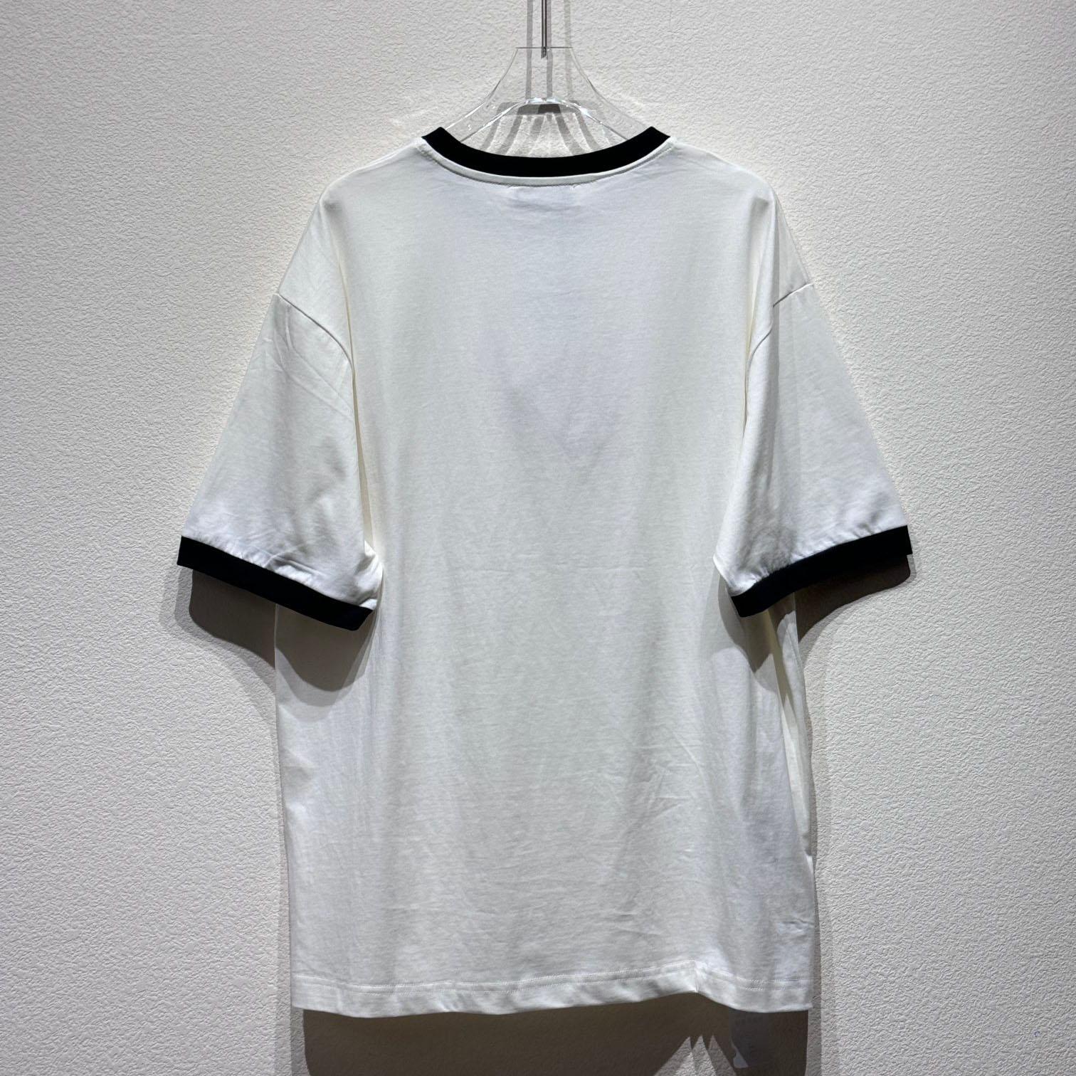 Miu Miu Logo Cotton T-shirt - PerfectKickZ