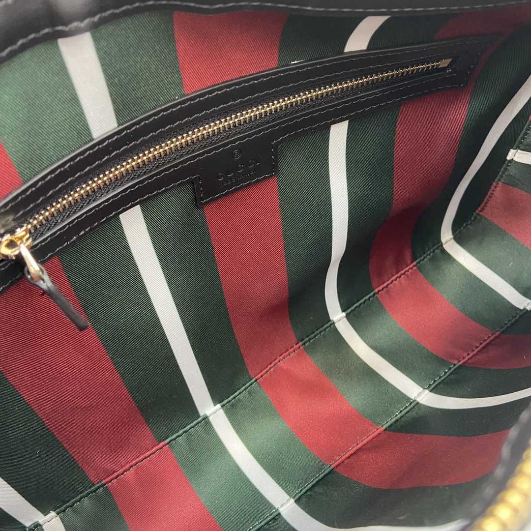 Gucci GG Emblem Medium Shoulder Bag - PerfectKickZ
