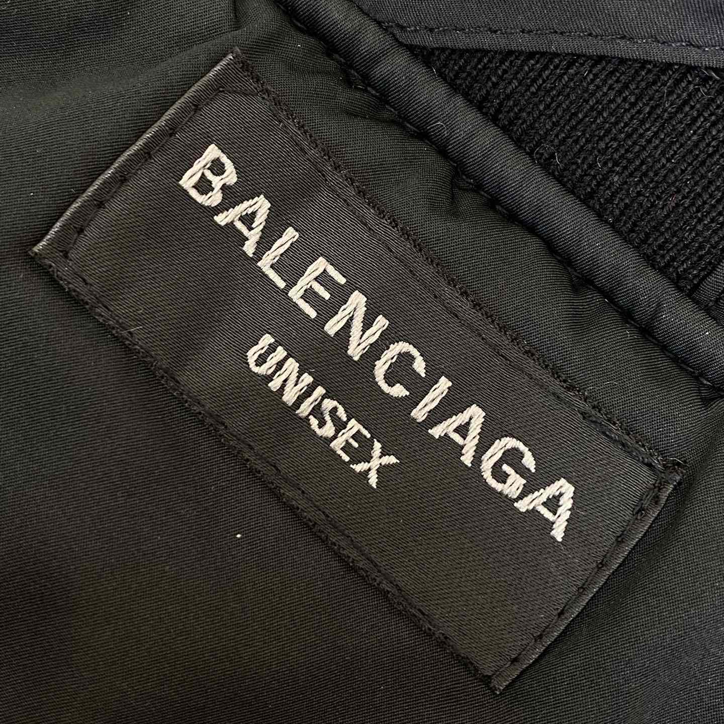 Balenciaga Lion Club Varsity Jacket In Black - PerfectKickZ