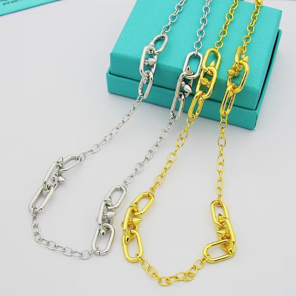 Tiffany & Co. Tiffany Titan by Pharrell Williams Medium Link Station Necklace - PerfectKickZ